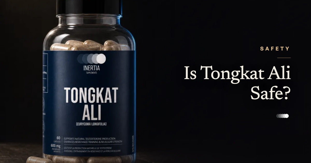 Inertia Supplements Tongkat Ali: safety and side effects